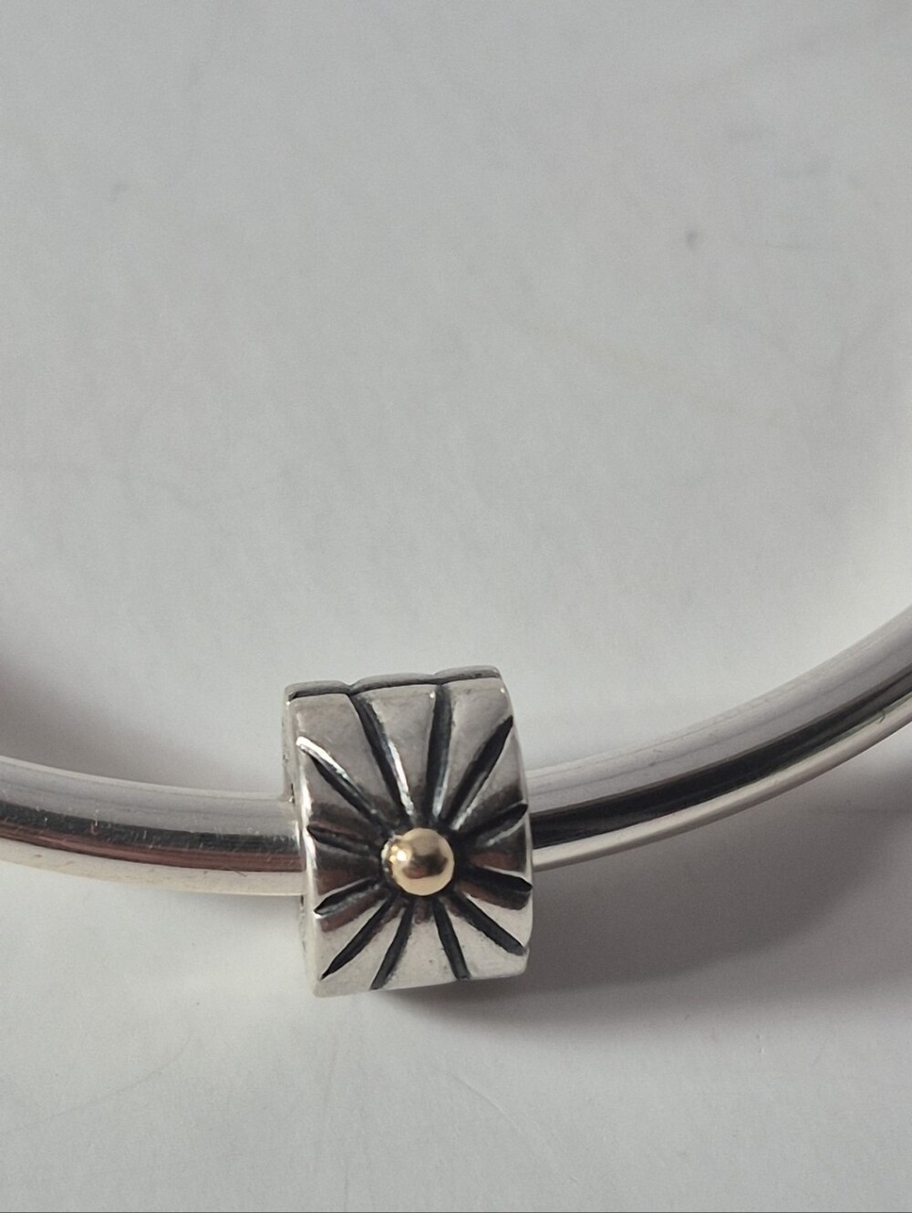Pandora Charm Bracelet Jewelry Sunburst Clip Charm